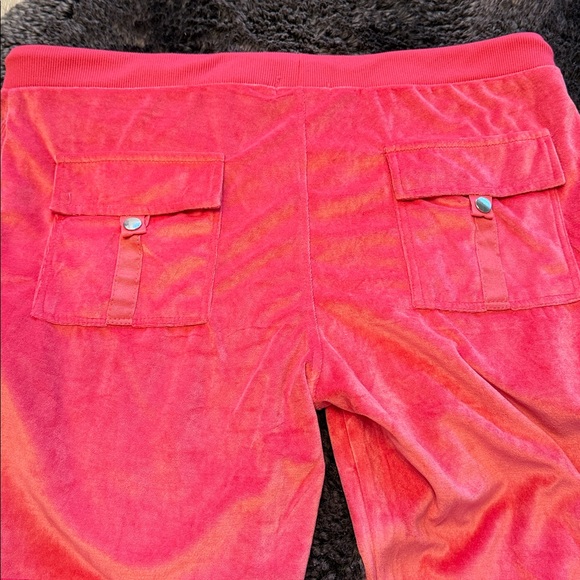 Love Fuchsia Velour Track Pants & Hoodie Set - Picture 2 of 2